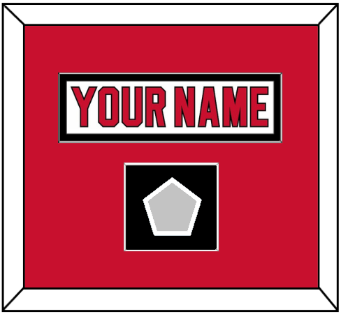 New Jersey Nameplate & 1995 Stanley Cup Champions Patch - Home White (1992-2007) - Essential Tier 1