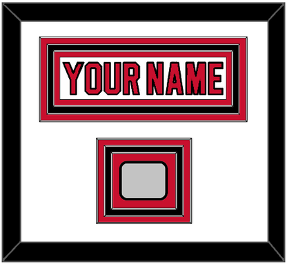 New Jersey Nameplate & 1995 Stanley Cup Champions Patch - Home White (1992-2007) - Premier Tier 1