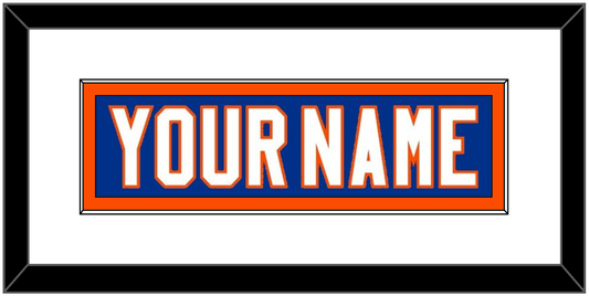 New York Nameplate - Home Blue - Essential Tier 1