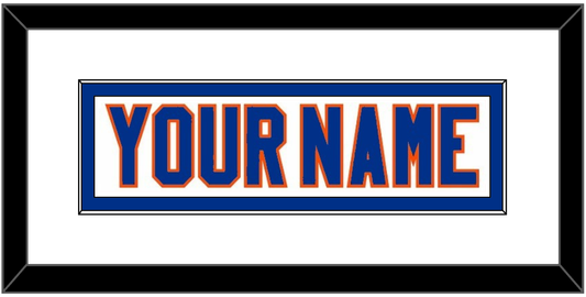 New York Nameplate - Road White - Essential Tier 1