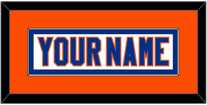 New York Nameplate - Road White - Essential Tier 4