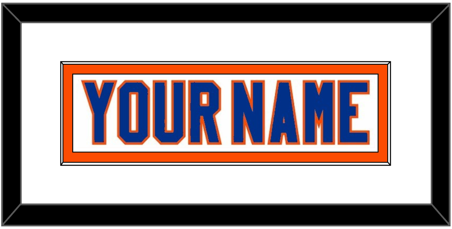 New York Nameplate - Road White - Essential Tier 2