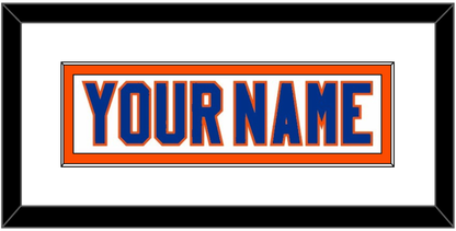 New York Nameplate - Road White - Essential Tier 2