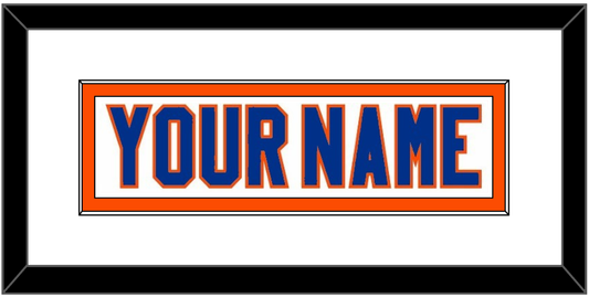 New York Nameplate - Road White - Essential Tier 2