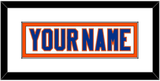 New York Nameplate - Road White - Single Mat 2