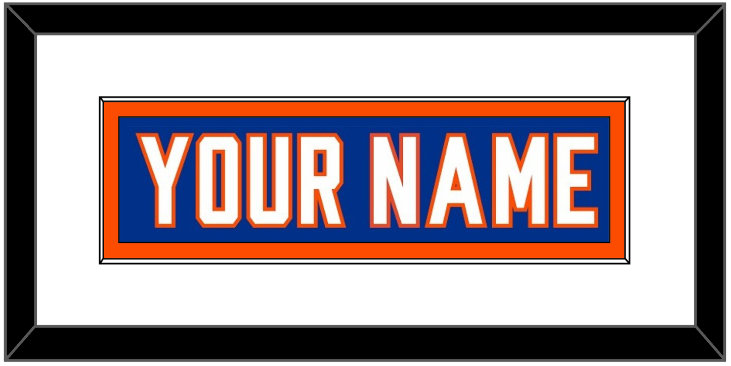 New York Nameplate - Alternate Blue - Essential Tier 1
