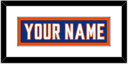 New York Nameplate - Alternate Blue - Essential Tier 1