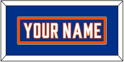 New York Nameplate - Alternate Blue - Essential Tier 2