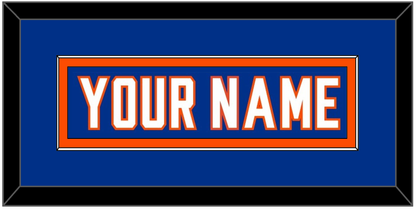 New York Nameplate - Alternate Blue - Essential Tier 2