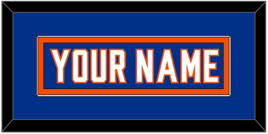 New York Nameplate - Alternate Blue - Essential Tier 2