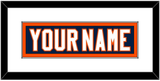 New York Nameplate - Home Blue (2007-2010) - Single Mat 1
