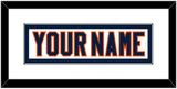 New York Nameplate - Road White (2007-2010) - Single Mat 1
