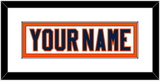 New York Nameplate - Road White (2007-2010) - Single Mat 2