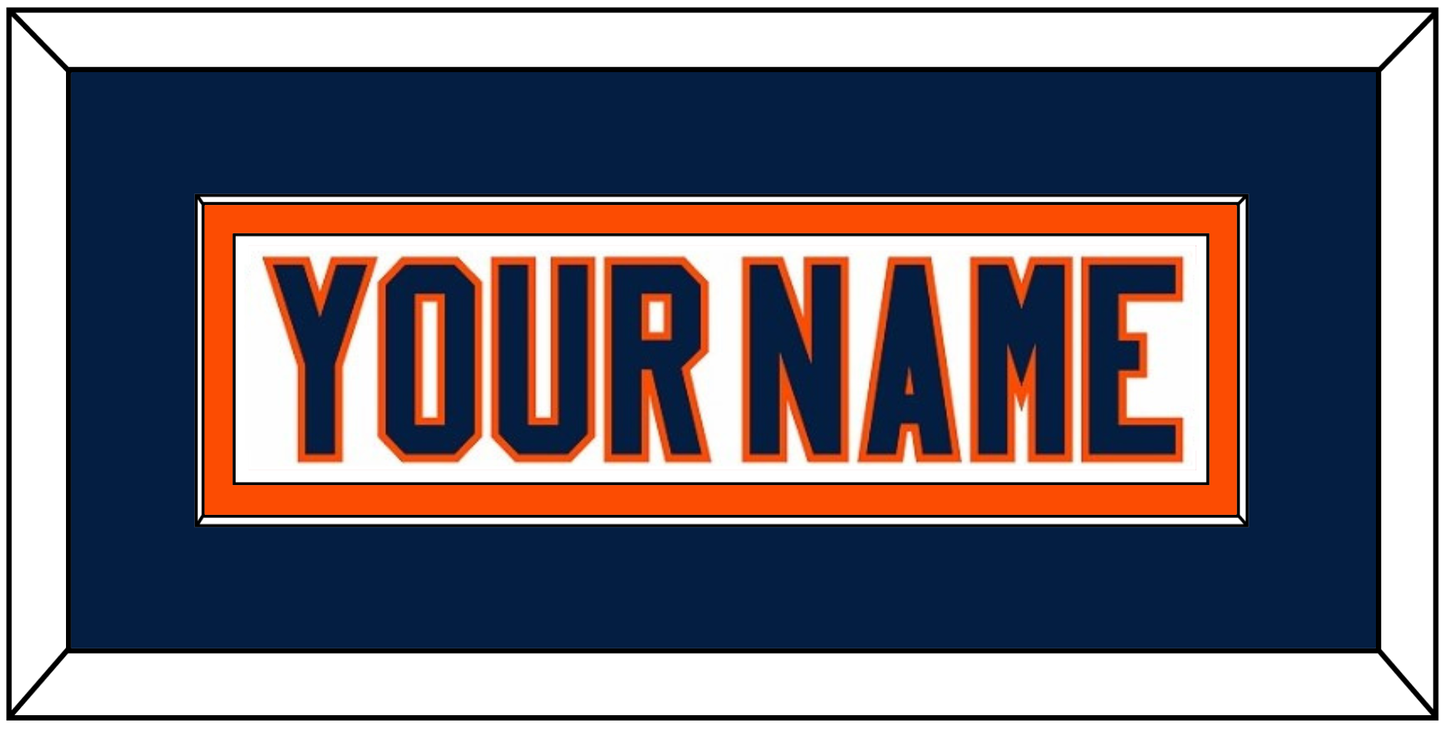 New York Nameplate - Road White (2007-2010) - Essential Tier 3