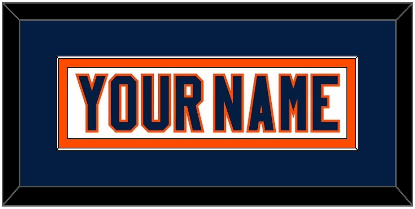 New York Nameplate - Road White (2007-2010) - Essential Tier 3