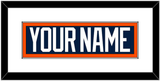 New York Nameplate - Road Blue Jersey (1998-2007) - Single Mat 1