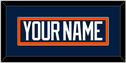 New York Nameplate - Road Blue Jersey (1998-2007) - Essential Tier 2