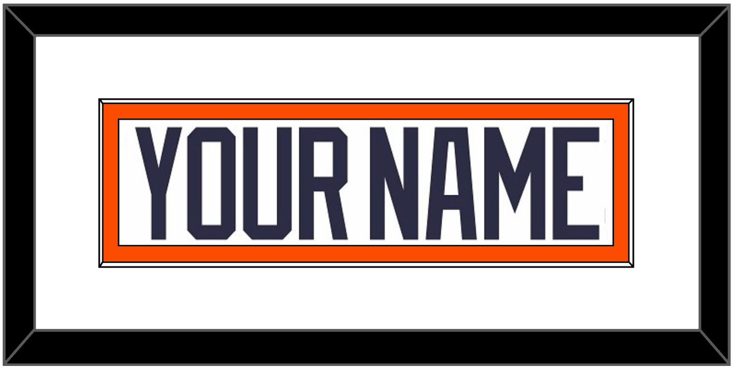 New York Nameplate - Home White Jersey (1998-2007) - Essential Tier 1