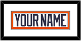 New York Nameplate - Home White Jersey (1998-2007) - Single Mat 1