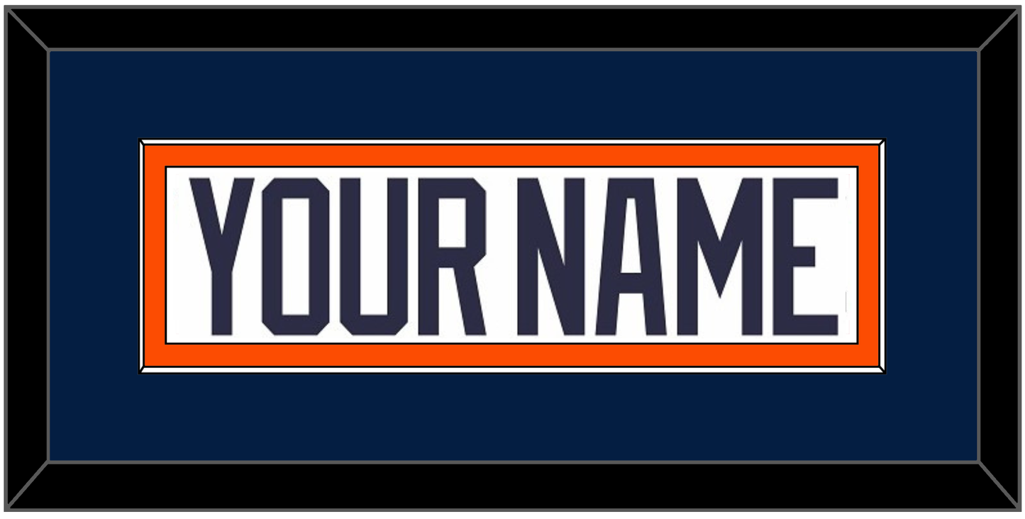 New York Nameplate - Home White Jersey (1998-2007) - Essential Tier 2