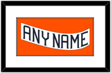 New York Nameplate - Home White (1995-1998) - Single Mat 1