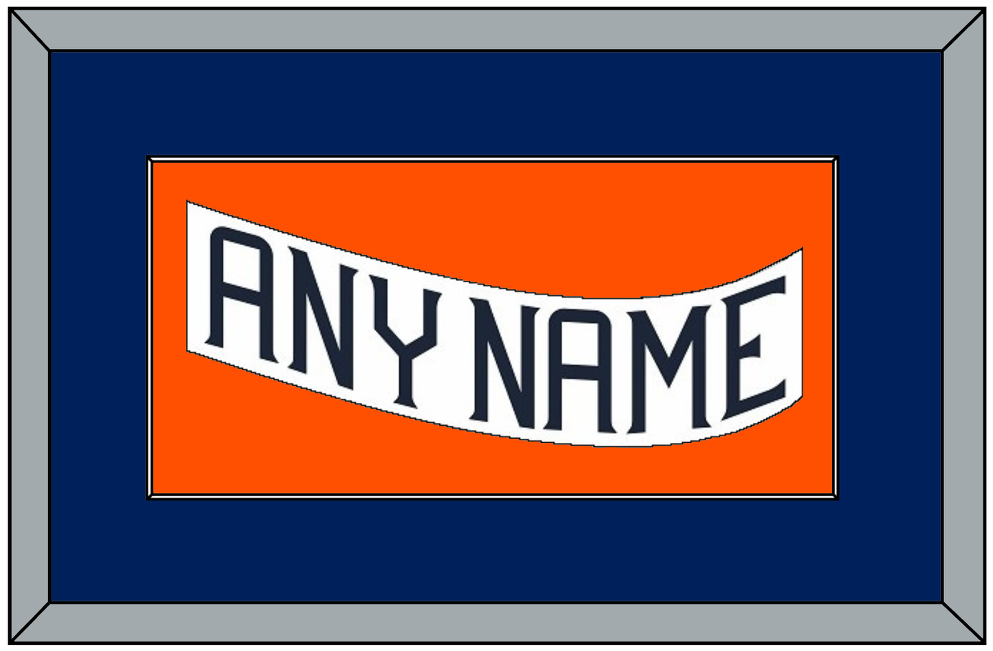 New York Nameplate - Home White (1995-1998) - Essential Tier 2