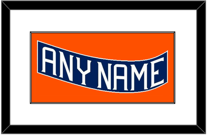 New York Nameplate - Road Blue (1995-1998) - Essential Tier 1