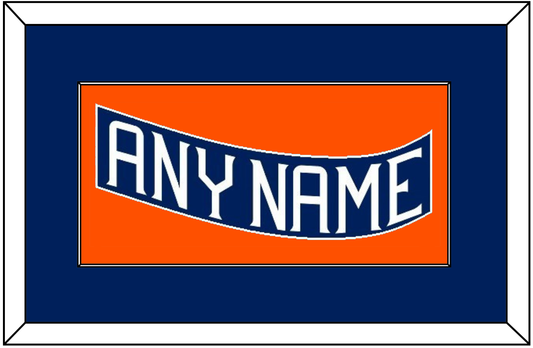 New York Nameplate - Road Blue (1995-1998) - Essential Tier 2