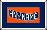 New York Nameplate - Road Blue (1995-1998) - Single Mat 2
