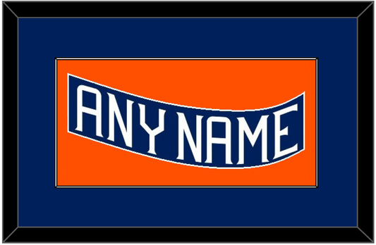 New York Nameplate - Road Blue (1995-1998) - Essential Tier 2