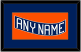 New York Nameplate - Road Blue (1995-1998) - Single Mat 2