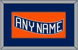 New York Nameplate - Road Blue (1995-1998) - Single Mat 2