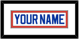 New York Nameplate - Home White (1984-1995) - Single Mat 1