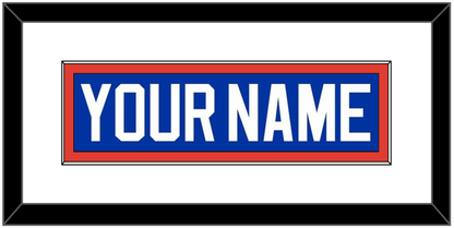New York Nameplate - Road Blue (1984-1995) - Essential Tier 1