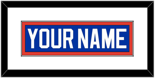 New York Nameplate - Road Blue (1984-1995) - Essential Tier 1
