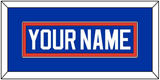 New York Nameplate - Road Blue (1984-1995) - Single Mat 2