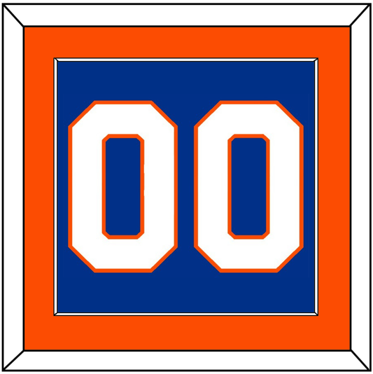 New York Number (Back) - Home Blue - Essential Tier 2