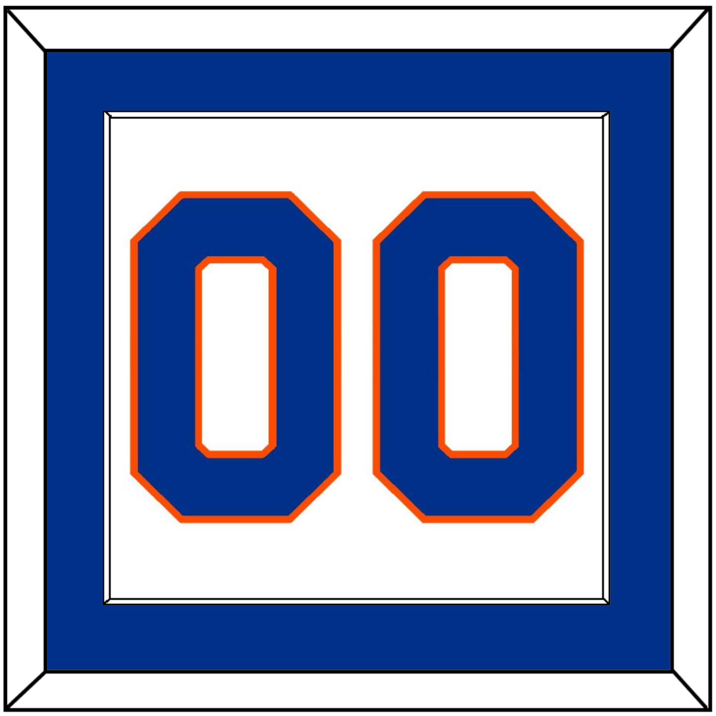 New York Number (Back) - Road White - Essential Tier 1