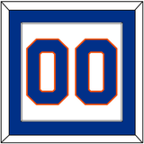 New York Number (Back) - Road White - Single Mat 1