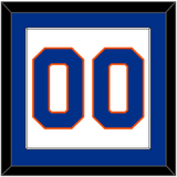 New York Number (Back) - Road White - Single Mat 1