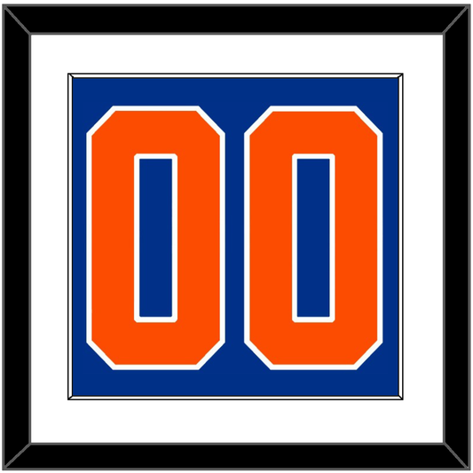 New York Number (Back) - Alternate Blue - Essential Tier 1