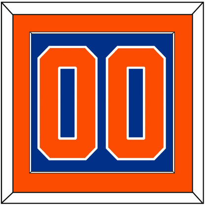New York Number (Back) - Alternate Blue - Essential Tier 2