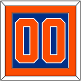 New York Number (Back) - Alternate Blue - Single Mat 2