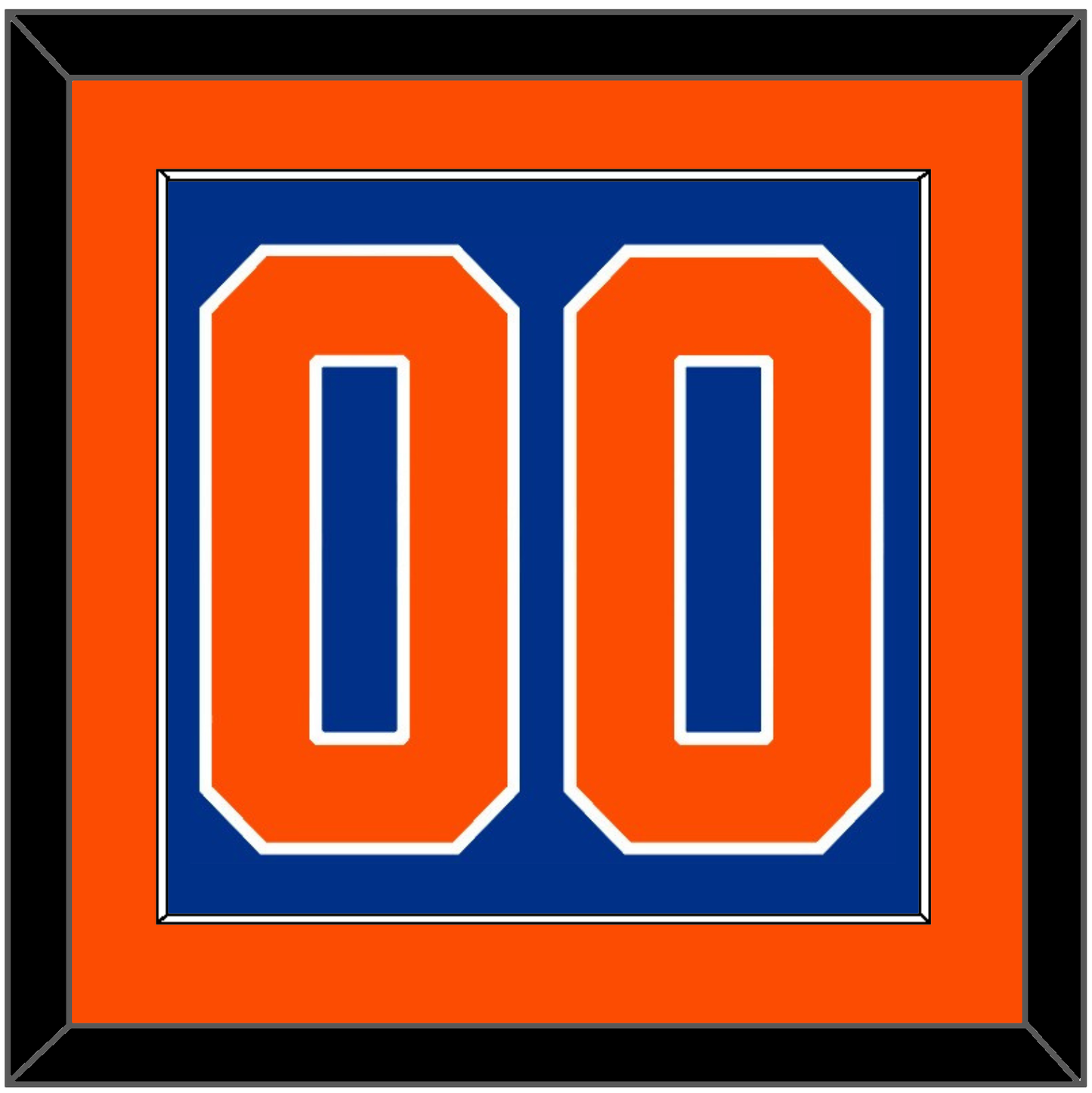 New York Number (Back) - Alternate Blue - Essential Tier 2