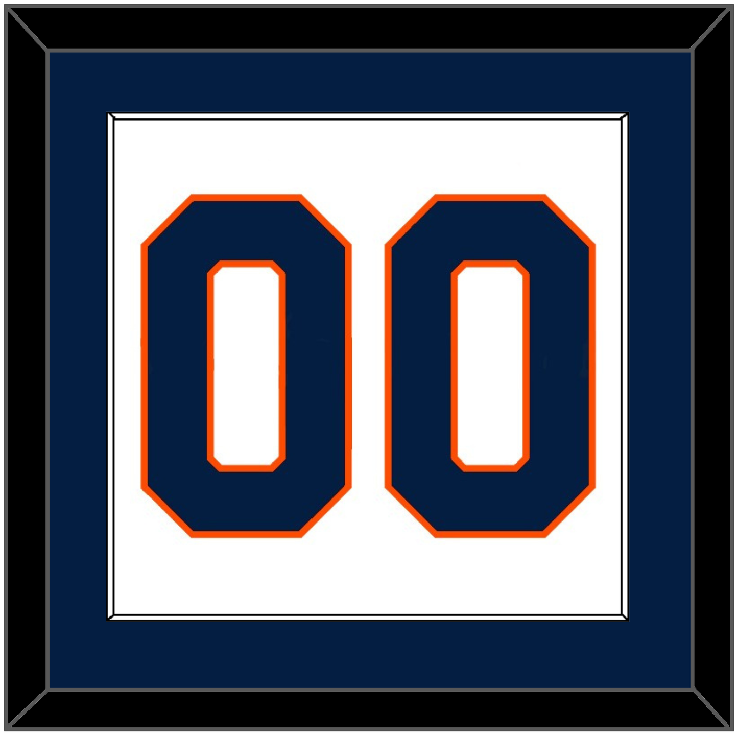 New York Number (Back) - Road White (2007-2010) - Essential Tier 1