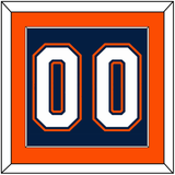 New York Number (Back) - Road/Home Blue (1998-2007) - Single Mat 2