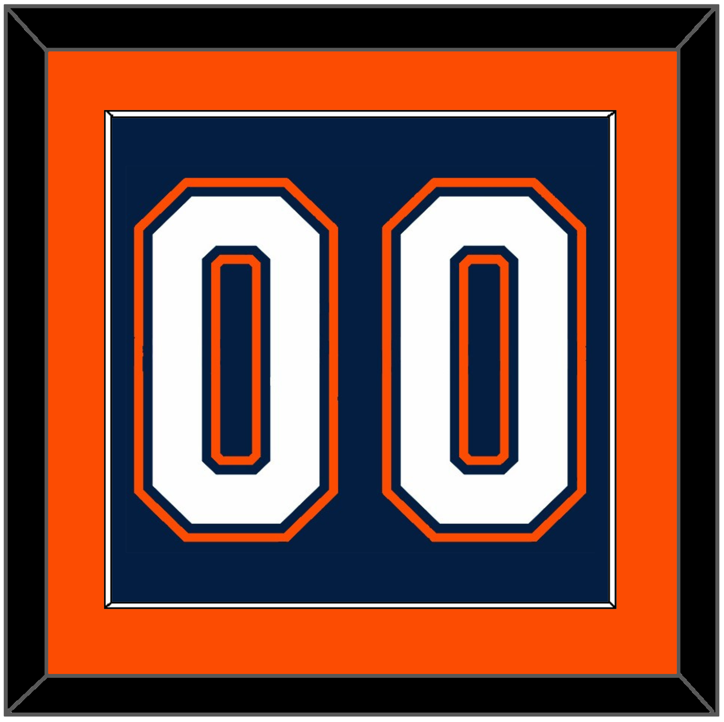 New York Number (Back) - Road/Home Blue (1998-2007) - Essential Tier 2