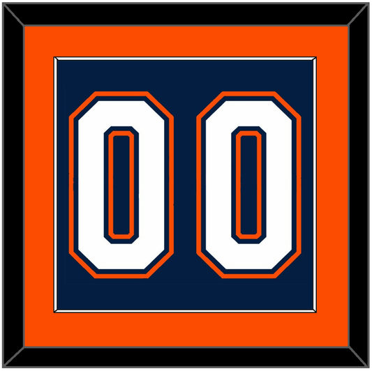 New York Number (Back) - Road/Home Blue (1998-2007) - Essential Tier 2