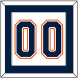 New York Number (Back) - Home/Road White (1998-2007) - Single Mat 1