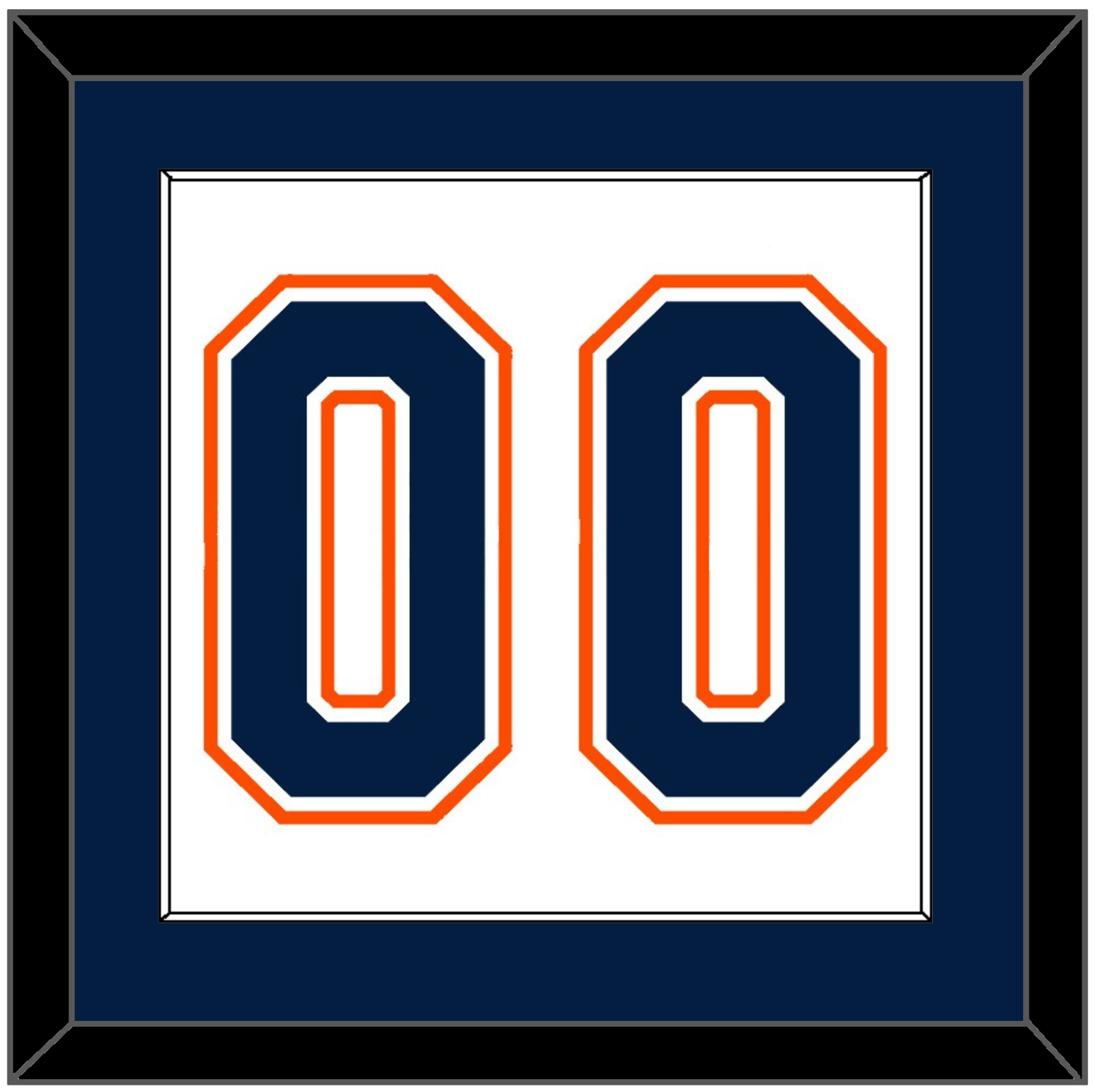 New York Number (Back) - Home/Road White (1998-2007) - Essential Tier 1